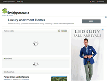 Tablet Screenshot of deviajepornavarra.com